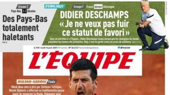 Deschamps a L'Equipe parla della sua Francia: "Non voglio fuggire dallo status di favoriti"