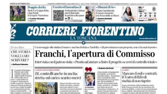 Corriere Fiorentino: "Franchi, l'apertura di Commisso per il controllo totale dello stadio"