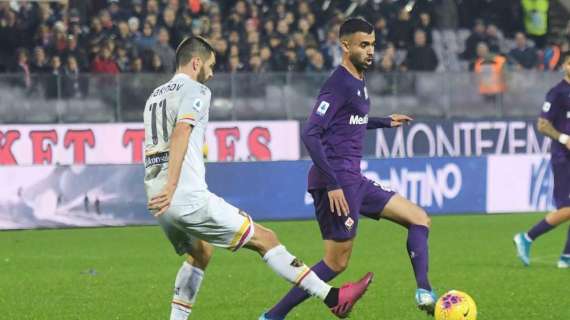 Fiorentina, Ghezzal: "È un momento difficile, ma vogliamo dimostrare di essere uniti"
