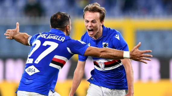 Sampdoria, Damsgaard: "Ho giocato più di quanto mi aspettassi. In Italia livello molto alto"