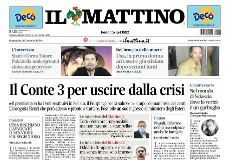 Il Mattino: "Napoli, l'ambizione non basta. E' l'ora di mostrare il carattere"