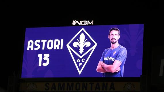 FOTO - Fiorentina ed Espanyol al Franchi ricordano i "capitani eterni": Astori e Dani Jarque
