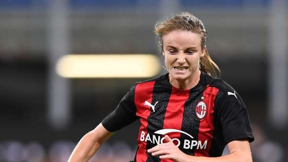 Serie A femminile, terza vittoria consecutiva per il Milan: col Pomigliano finisce 2-0