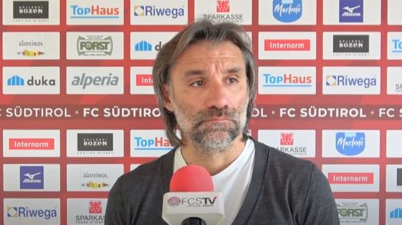 Sudtirol, Bravo: "Dal mercato arriveranno 12-13 giocatori. Rimarranno in 8-10"
