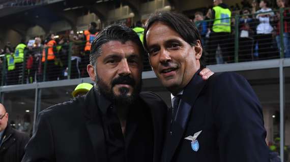 Il Mattino: "Inzaghi e Gattuso, l'intrigo delle panchine tra Lazio e Napoli"