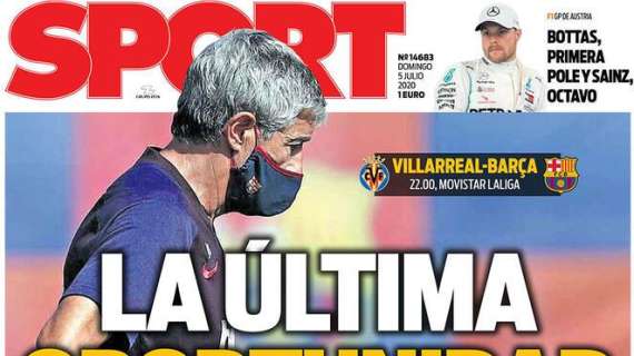 Sport mette pressione al Barcellona in vista del Villarreal: "L'ultima opportunità"