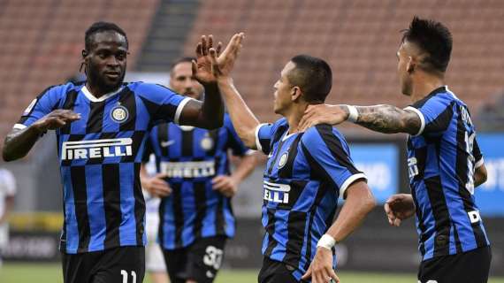TOP NEWS ore 20 - Inter, 3-0 col Brescia al 45'. Spadafora: "Sì al calcetto. Palla alle Regioni"