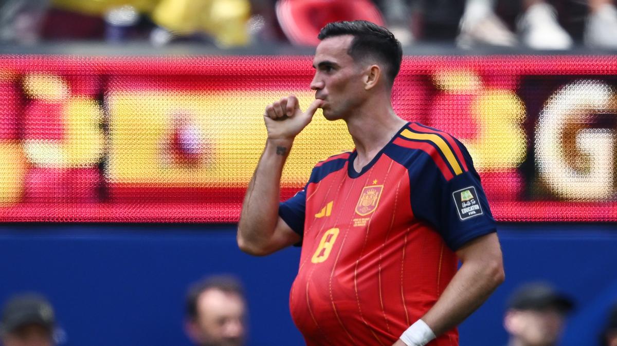 Prima Fabian, poi un De Ketelaere on fire: finisce 1-1 il primo tempo di Spagna-Belgio