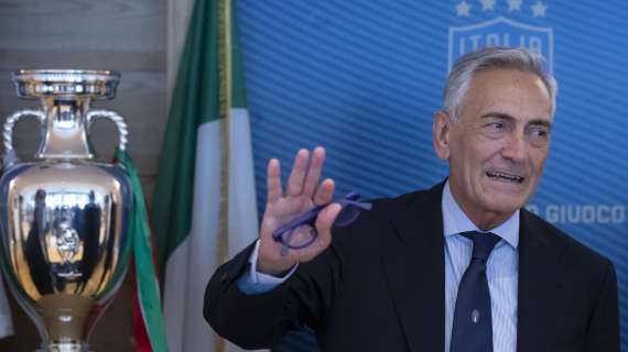 Il presidente della FIGC Gravina: "A marzo candidatura per Euro 2028 o 2032"