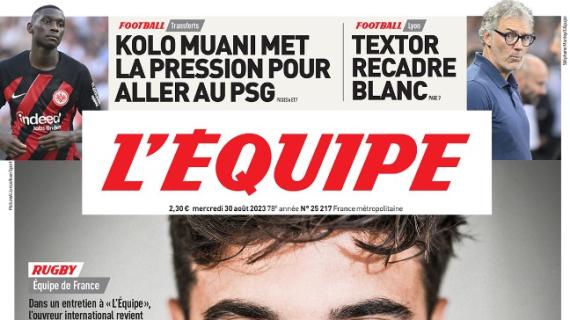 Il Paris Saint-Germain vuole Kolo Muani. L'Equipe: "Lui mette pressione all'Eintracht"