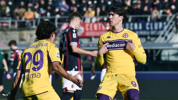 Scatto della Fiorentina per l'Europa: Bologna battuto 3-2 al Dall'Ara e quinto posto in classifica