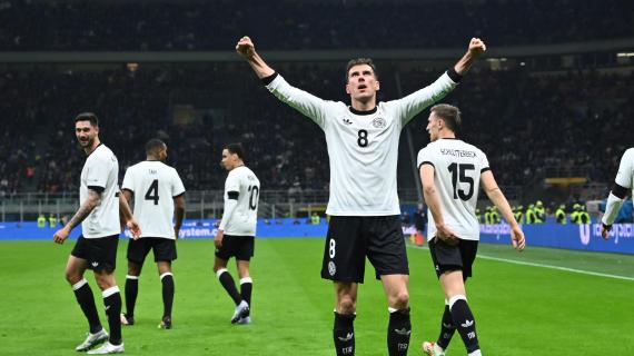 Due colpi di testa affondano l'Italia. La Germania passa a San Siro: finisce 1-2