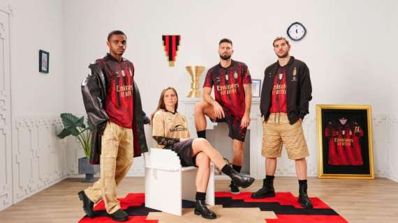 Milan, presentata la quarta maglia: il motivo pixelato esordirà nella sfida contro l'Atalanta