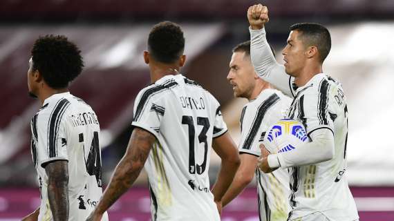 Roma-Juve 2-2, le pagelle: Veretout e CR7 top, flop Rabiot. Morata stecca la prima