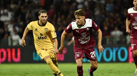 Salernitana, Ferraris: "Felicissimo per il primo gol, alla curva promettiamo maglia sudata"