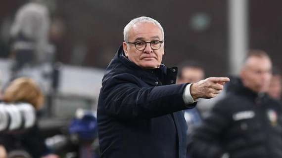 Samp, Ranieri: "Godiamoci la vittoria e poi pensiamo alla Juventus"