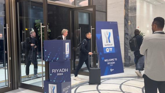 L'Inter è a Riyad. I nerazzurri arrivati in hotel: venerdì la sfida contro la Lazio