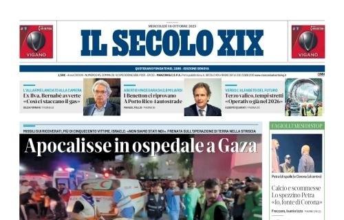 Il Secolo XIX sulla sconfitta a Wembley: "L'Italia ci illude, poi l'Inghilterra mette la freccia"