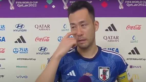 Giappone, capitan Yoshida in lacrime per l'eliminazione: "Difficile accettare la sconfitta"