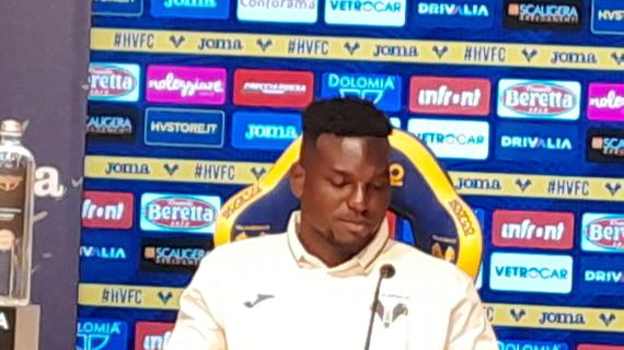 Hellas Verona, Mosquera: "Spero di fare bene, Zapata il mio riferimento"