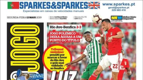 Le aperture portoghesi - "Benfica a un punto". Scoppiano le polemiche