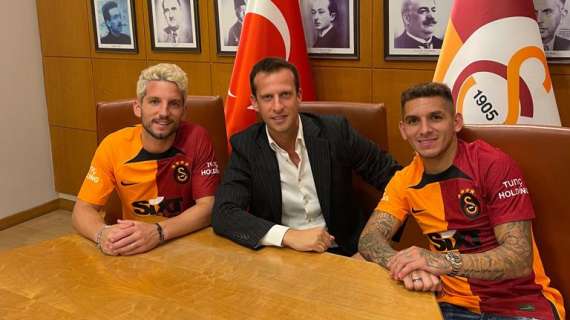 Le prime foto di Mertens e Torreira con la maglia del Galatasaray: colpo storico per i turchi