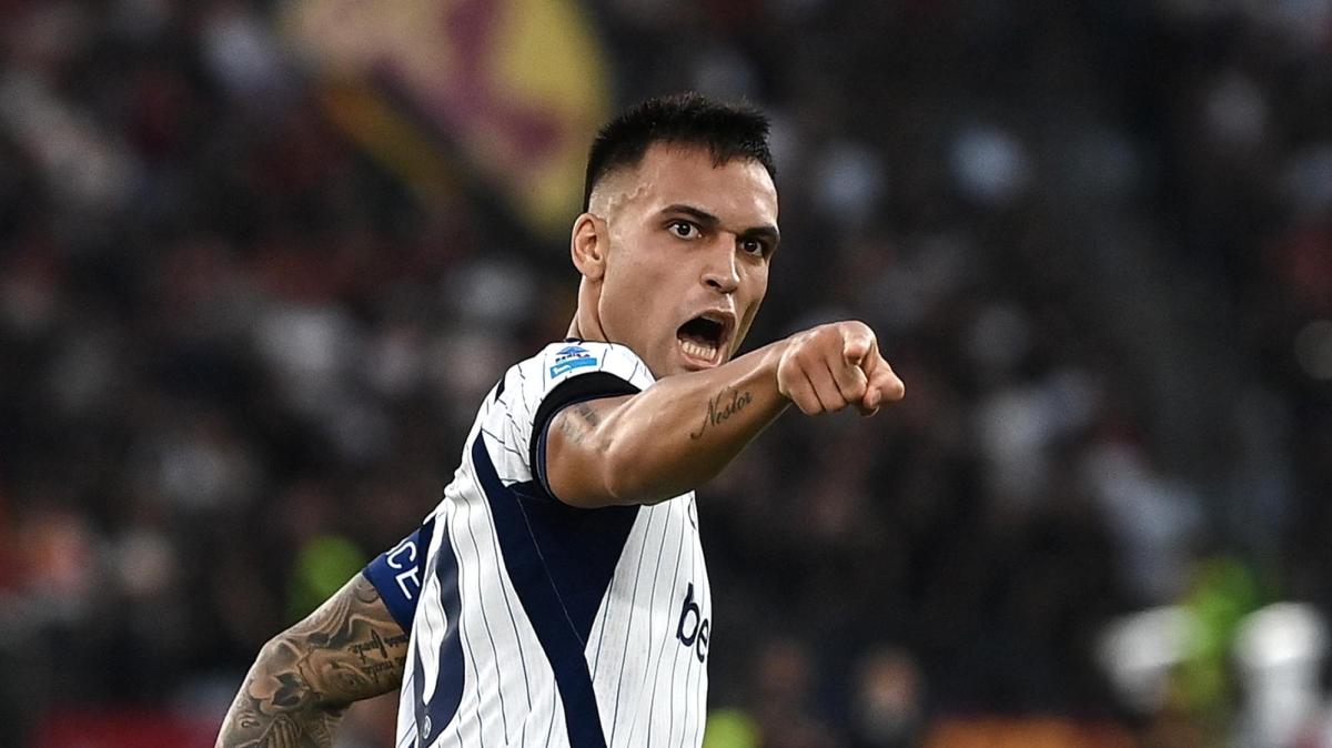 Ci pensa Lautaro Martinez. Pareggio dell'Inter all'Olimpico contro la Roma: 2-2 al 79'