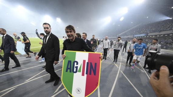 FIGC, Gravina: "Complimenti al Napoli, ai calciatori, a Conte e alla società tutta"
