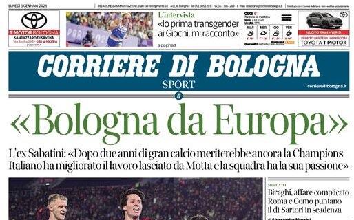 Corriere di Bologna con Sabatini: "Rossoblu da Europa, migliorati con Italiano"