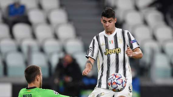 Morata espulso nel caotico finale di Benevento-Juventus: salterà il derby con il Torino