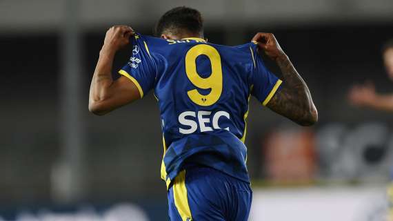 Salcedo spicca il volo e porta in vantaggio il Verona: Spezia sotto 1-0 al Bentegodi