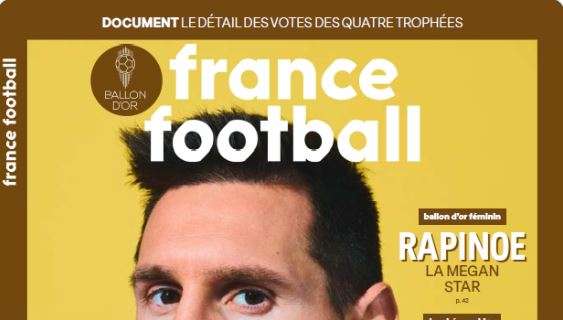 Pallone d'Oro: numero speciale di France Football con 4 copertine