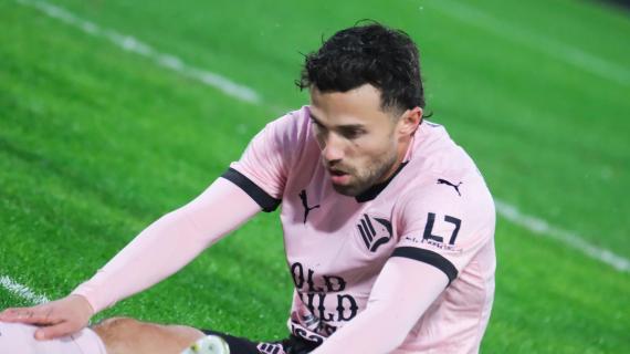 Palermo-Juve Stabia, i convocati di Dionisi: Di Francesco recuperato, torna Blin