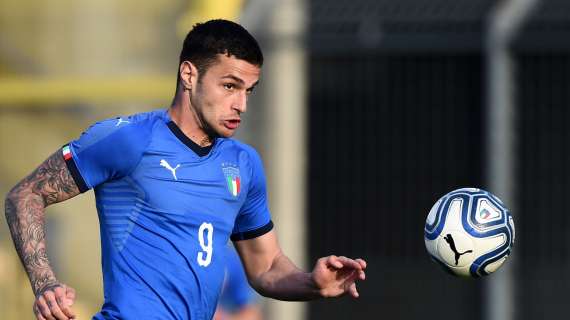 Italia U21, Scamacca: "E' un buon momento per me, sto con i piedi per terra"
