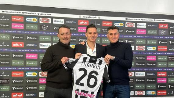 FOTO - Florian Thauvin all'Udinese, le prime immagini con la nuova maglia numero 26