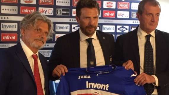 Ferrero: "Venire alla Sampdoria non è un passo indietro, ma in avanti"