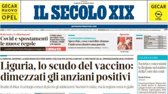 Il Secolo XIX: "Tre contagiati allo Spezia. Col Benevento si fa dura"