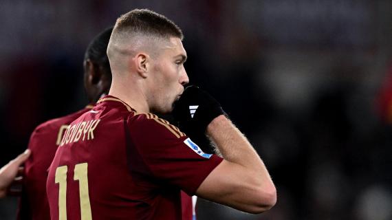 Roma, Dovbyk: "Tornerò ad esultare quando farò più di un gol nella stessa partita"