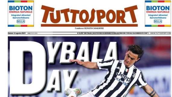 Tuttosport in apertura: "Dybala day". Incontro con l'agente per il rinnovo