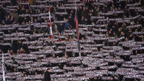 Lazio-Eintracht, la UEFA multa i tedeschi e vieta le trasferte ai tifosi