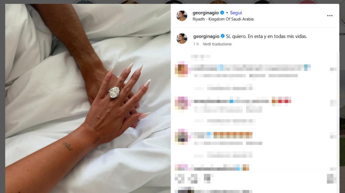 Cristiano Ronaldo e Georgina Rodriguez si sono sposati in Portogallo (in gran segreto)