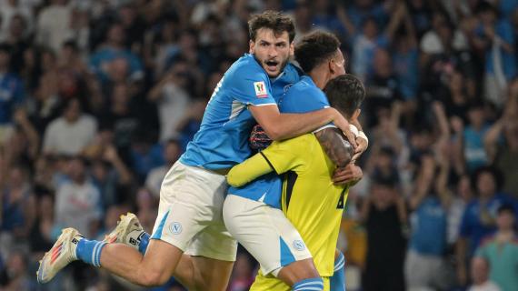 Napoli, oggi allenamento congiunto con la Juve Stabia. Meret pronto per il Castellani