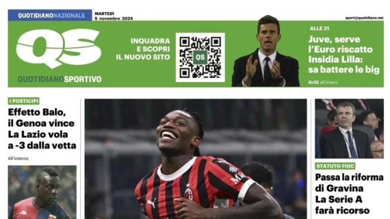 QS in apertura sul Milan: "L'ora di Leao, chance Real Madrid"