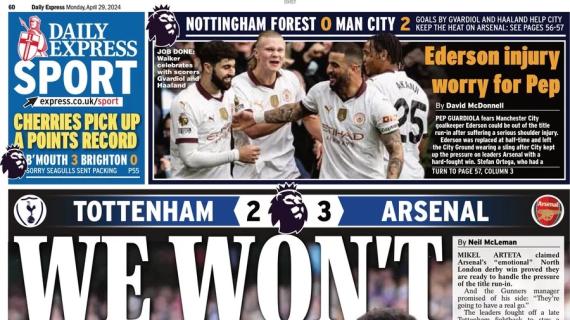 Le aperture inglesi - L'Arsenal scaccia via la paura e il Tottenham, vetta mantenuta