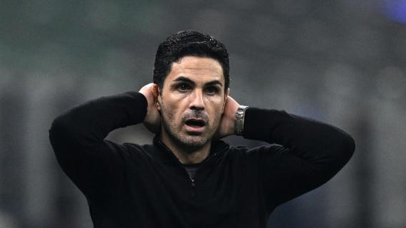 Arsenal, Arteta torna sul ko con l'Inter: "Siamo stati superiori, ma ci giudicano per i risultati"