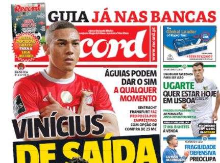 Le aperture portoghesi - Benfica alla caccia della Champions: domani sfida allo Spartak Mosca