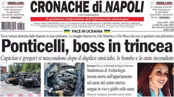 Cronache di Napoli: “Amarezza Mertens, gli azzurri ripartono da Kim in arrivo in ritiro”