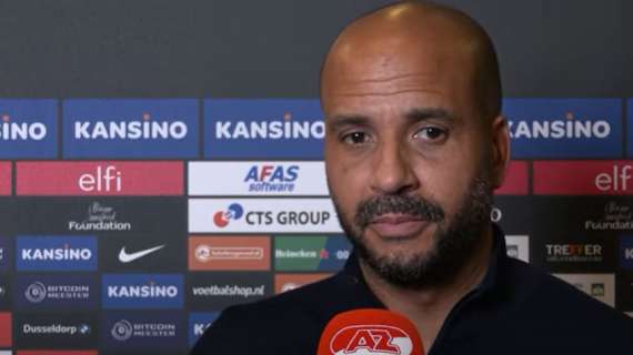 AZ Alkmaar, Jansen: "Bravi a mettere sotto pressione una delle migliori squadre d'Europa"