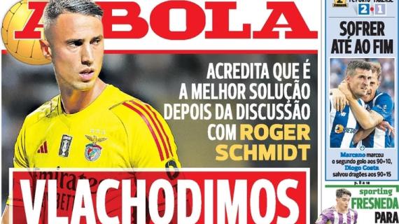 Le aperture portoghesi - Benfica, Vlachodimos vuole andarsene!