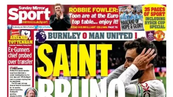 Le aperture inglesi - Saint Bruno, Fernandes fa sorridere il Manchester United